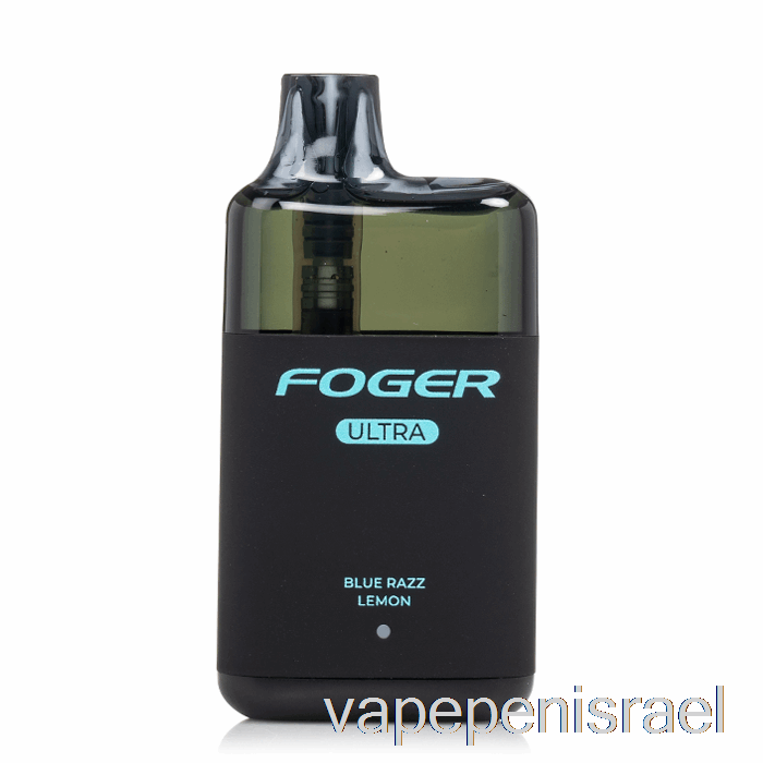 חד פעמי Vape Israel Foger Ultra 6000 חד פעמי כחול Razz לימון